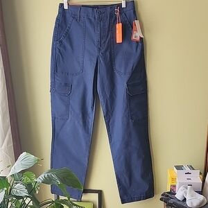 Bass Outdoors Womens Blue Cargo Pants